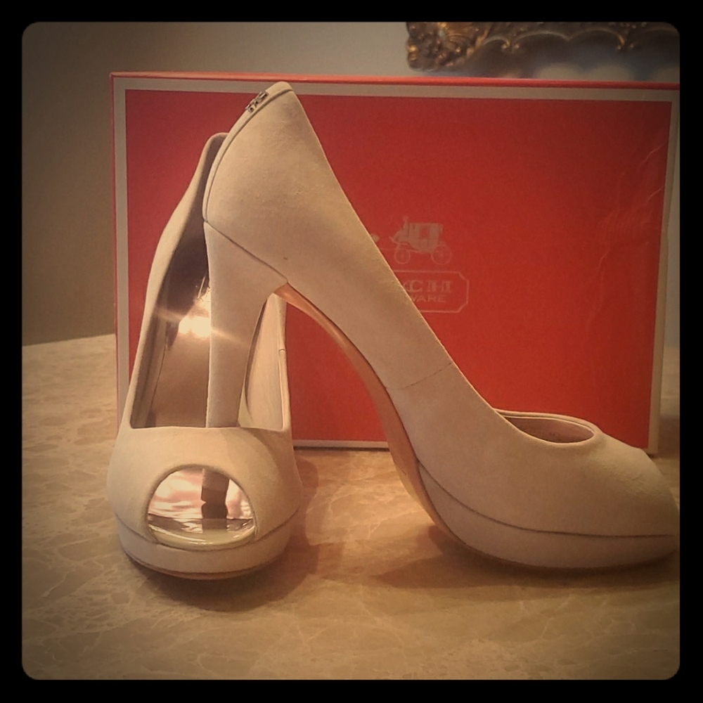 Coach high heels